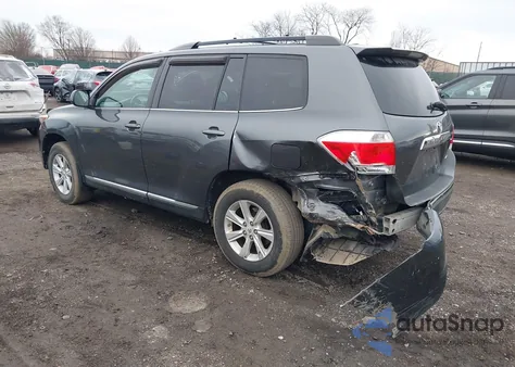 2011 Toyota Highlander Se V6 из США, поврежденный, VIN 5TDBK3EH3BS085922